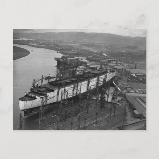 Het RMS Queen Mary Briefkaart Collectie (Voorkant)