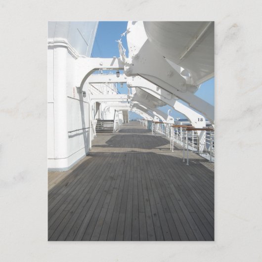 Het RMS Queen Mary Post Kaart Collectie (Voorkant)