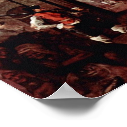 Het Roast Beef van het Oude Engeland noemde ook he Poster (Hoek)