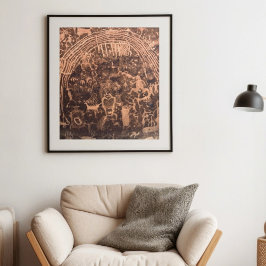 Het Rochester Panel Pictograaf Utah Poster