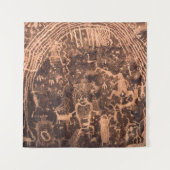 Het Rochester Panel Pictograaf Utah Wandkleed (Voorkant)