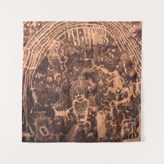 Het Rochester Panel Pictograaf Utah Wandkleed (Voorkant)