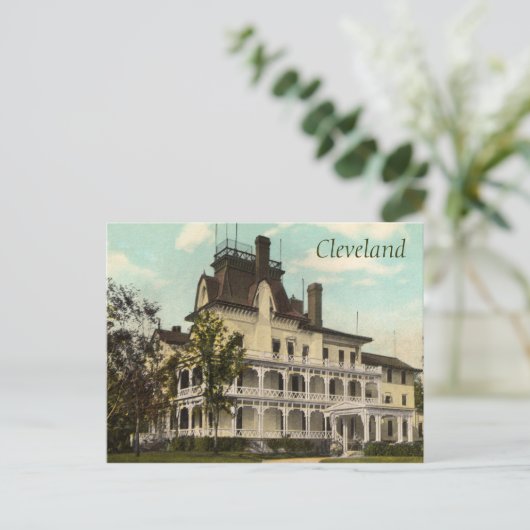 Het Rockefeller Home  Briefkaart (Staand voorkant)