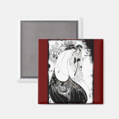 Het roddelen in hun Fancy jurken Magneet (Voorkant / Achterkant)