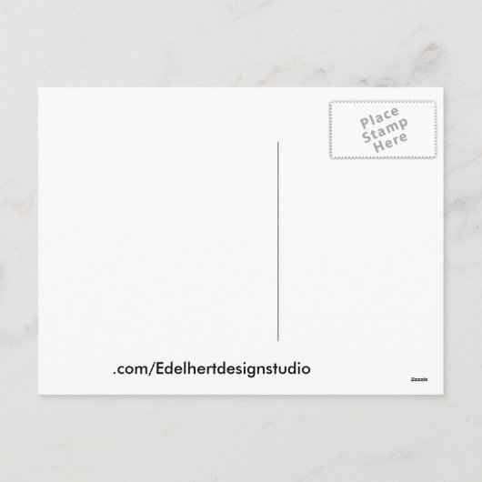 Het Rode Briefkaart van de Ster van Kerstmis van (Achterkant)