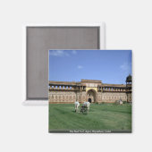 Het Rode Fort, Agra, Rajasthan, India Magneet (Voorkant / Achterkant)