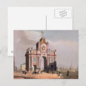 Het Rode Gate in Moskou Briefkaart (Voorkant / Achterkant)