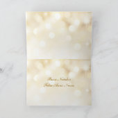 Het rode gouden Wenskaart van snuisterijen Feestdagen Kaart (Binnen)