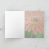 Het rode Happy Birthday Wenskaart van Daisy Kaart (Binnen)