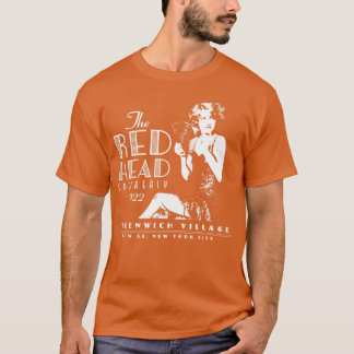 Het rode hoofd t-shirt