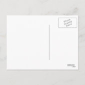 Het rode HoofdBriefkaart van Kerstmis van de Vogel Feestdagenkaart (Achterkant)