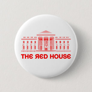 Het Rode Huis Ronde Button 5,7 Cm