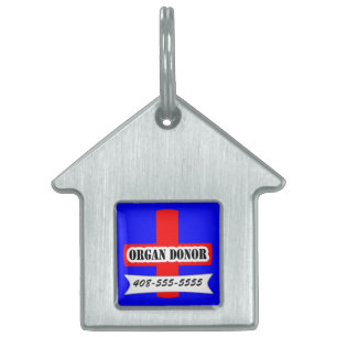 Het rode Huisdier van de Sjabloon van de Koosnaam  Huisdieren Naamplaatje