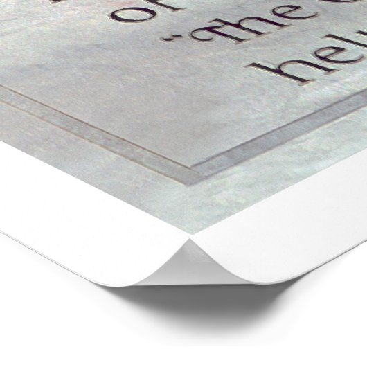 Het Rode Kruis helpt de baby's in Europa (US00153) Poster (Hoek)