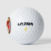 Het Rode Kruis (Kroatie van Jezus Christus) Golfballen (Logo)