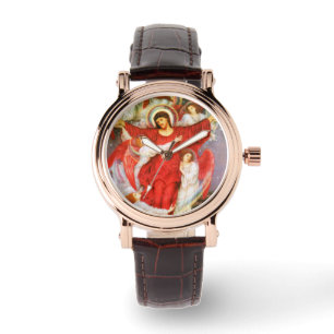Het Rode Kruis (Kroatie van Jezus Christus) Horloge