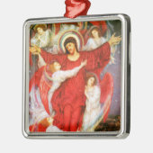 Het Rode Kruis (Kroatie van Jezus Christus) Metalen Ornament (Links)