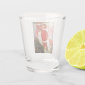 Het Rode Kruis (Kroatie van Jezus Christus) Shot Glas (Achterkant)