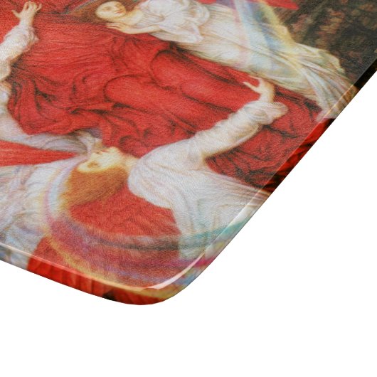 Het Rode Kruis (Kroatie van Jezus Christus) Snijplank (Hoek)