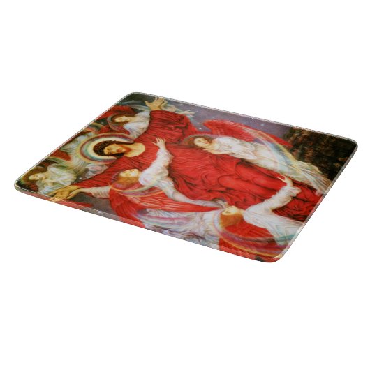 Het Rode Kruis (Kroatie van Jezus Christus) Snijplank (Hoek)