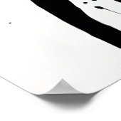 Het Rode Man met gele ogen | AI Art Poster (Hoek)