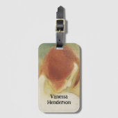 Het rode meisje, Helene Schjerfbeck Bagagelabel (Voorkant (verticaal))