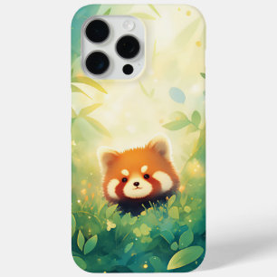 Het Rode Pandabamboeheiligtum iPhone 15 Pro Max Hoesje