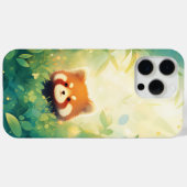 Het Rode Pandabamboeheiligtum Case-Mate iPhone Case (Achterkant (horizontaal))
