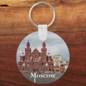 Het Rode Plein van Moskou Sleutelhanger (Voorkant)
