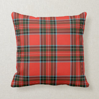 Het rode Sierkussen van de Plaid