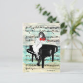 Het Rode Violin Briefkaart (Staand voorkant)