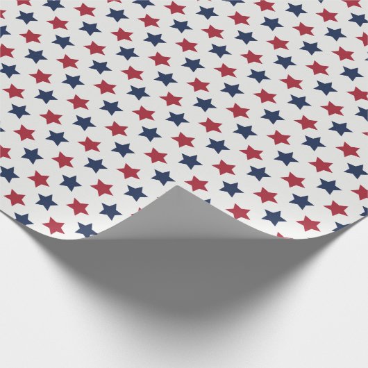 Het rode wit en het blauwe cadeaupapier (Hoek)