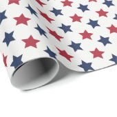 Het rode wit en het blauwe cadeaupapier (Rol Hoek)