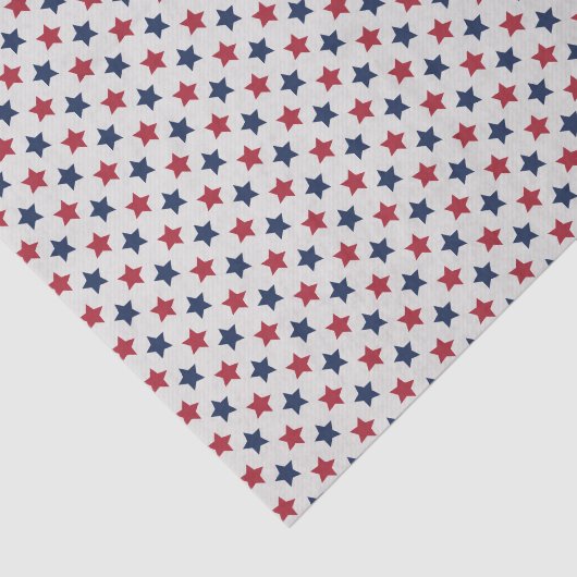 Het rode wit en het blauwe tissuepapier (Detail)