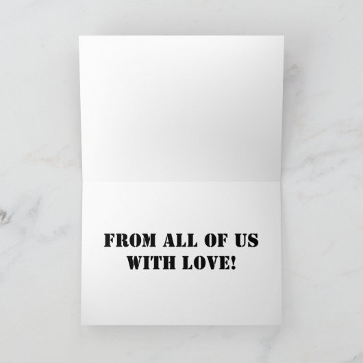 Het Rode Witte Blauw van de patriottische Kaart (Binnen)