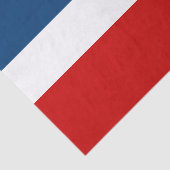 Het rode, witte en blauwe, 10 lbs-papier, wit tissuepapier (Detail)