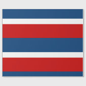 Het rode witte en blauwe matte omslagpapier cadeaupapier (Vlak)