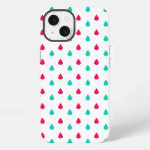 Het rode Witte en Blauwe Ontwerp van de iPhone 13 Hoesje