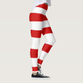 Het rode Witte Vakantie van Kerstmis van de Leggings (Rechts)