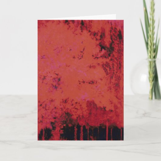 Het Rode Woud #3 Feestdagen Kaart (Voorkant)