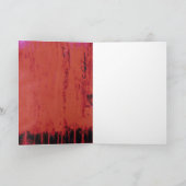 Het Rode Woud #3 Feestdagen Kaart (Binnen)