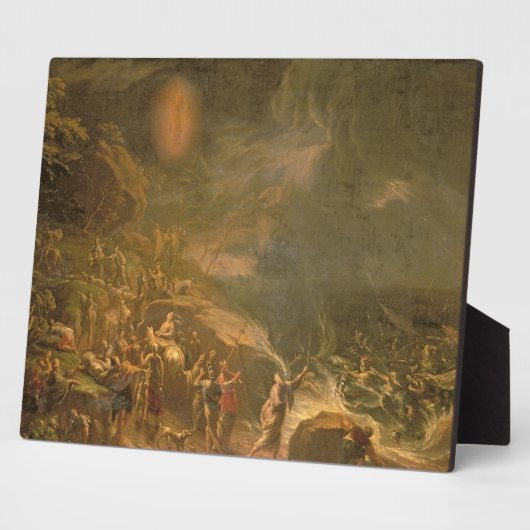 Het rode Zee oversteken Fotoplaat (Zijkant)