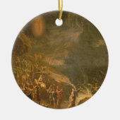 Het rode Zee oversteken Keramisch Ornament (Voorkant)