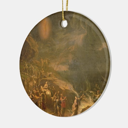 Het rode Zee oversteken Keramisch Ornament (Links)