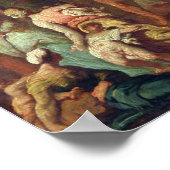 Het rode Zee oversteken Poster (Hoek)