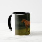 Het Rode Zorrel Paard (door Rosa Bonheur) Mok (Voorkant links)