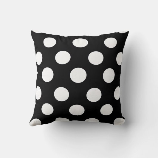 Het Rode Zwarte Gepersonaliseerde Hoofdkussen van Kussen (Achterkant)