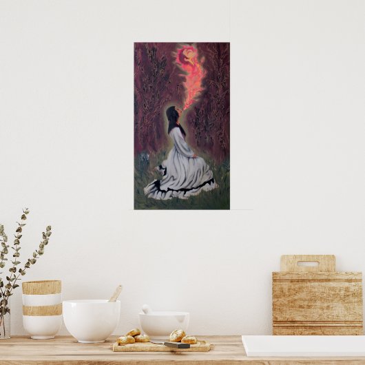 Het roepen poster (Keuken)