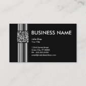 het roepen qr code (kleur klantgericht) visitekaartje (Achterkant)