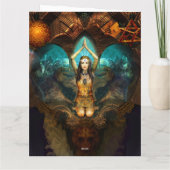 Het roepen van het Wenskaart van de Dieren van de Kaart (Achterkant)